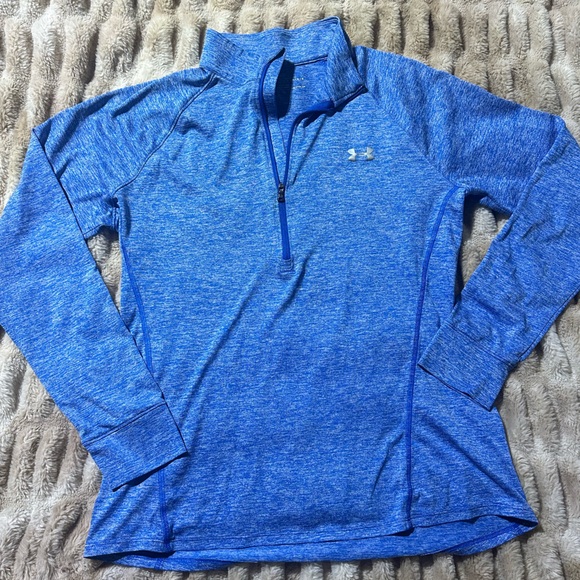 Women’s Under Armour 1/2 Zip Athletic Long-Sleeve Pullover. Size. L - Picture 1 of 3